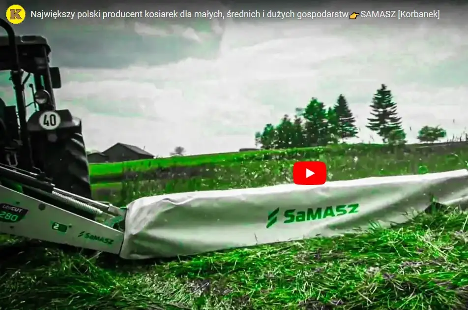 SaMASZ największy polski producent kosiarek do trawy, zgrabiarek, przetrząsaczy